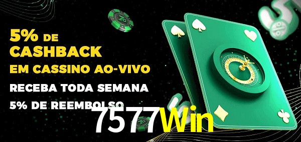 Promoções do cassino ao Vivo 7577Win